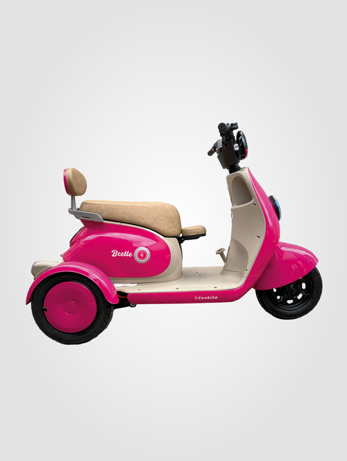 Beetle color Blanco-fucsia