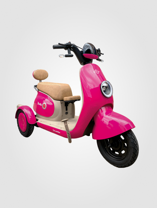 Beetle color Blanco-fucsia